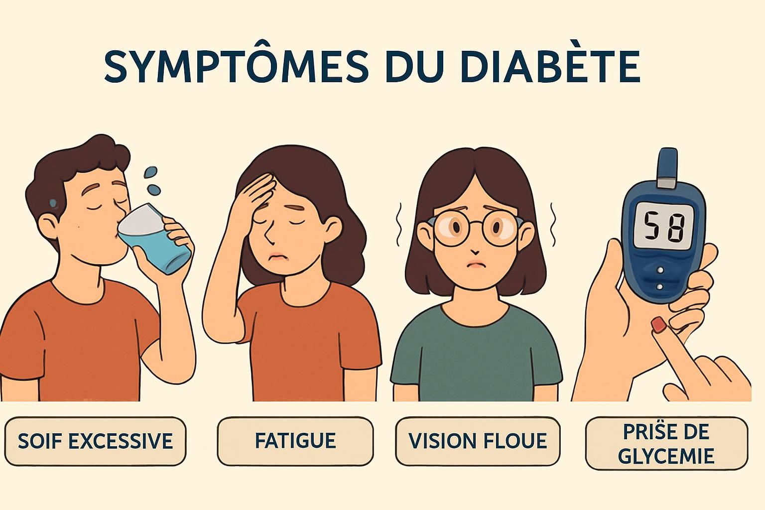 découvrez les symptômes du diabète, les différents types existants et les traitements efficaces expliqués clairement par deux experts médicaux pour mieux gérer cette maladie.